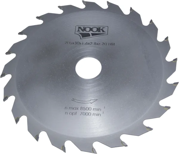 Диск 205*30*20 мм по дереву NOOK
