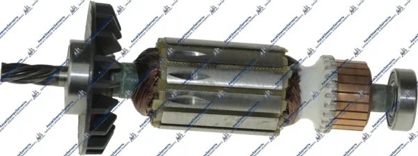 Якорь  подходит для ПЕРМЬ  МЭП-500 ; МЭС - 550 (оригинал с подшипниками)