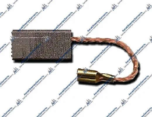 Электроугольная щетка BOSCH 5х11х17 Поводок, клемма-мама (BOSСH GBH-4DFE)