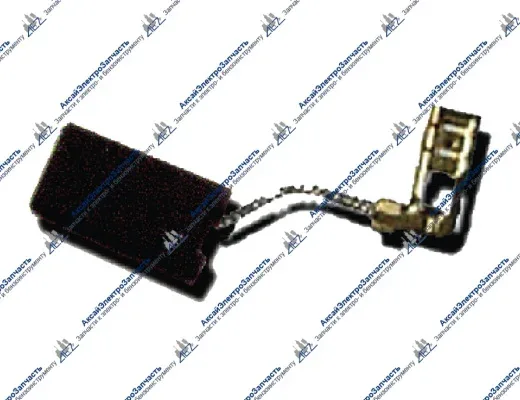 Электроугольная щетка BOSCH 6,3х12х22 Поводок, клемма-мама (BOSСH GBH5 SE)