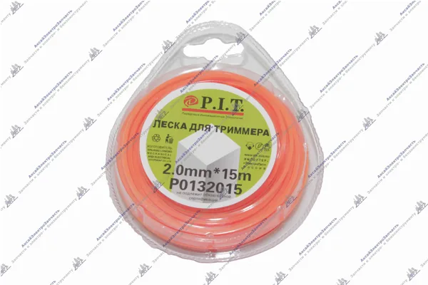 Леска триммерная 2,00мм(15м) квадрат (блистер)