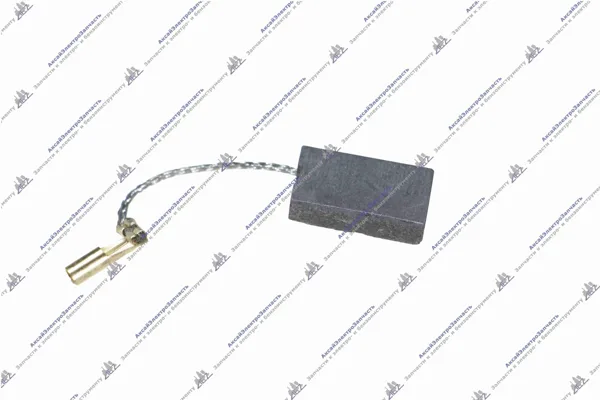 Электроугольная щетка BOSCH 6,3х12х22 Поводок, клемма-мама (BOSСH GBH5 SE) (с бел проводк)