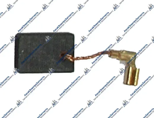 Электроугольная щетка МАКИТА 5х11х16 Поводок, клемма-мама малая, отстрел 1 (МАКИТА СВ 318)
