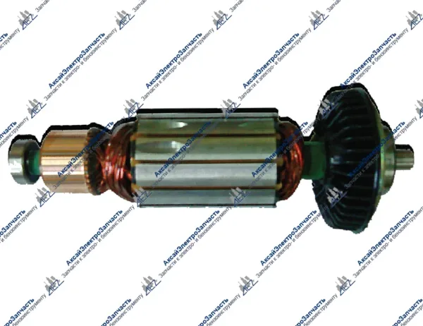 Якорь подходит для КИРОВ МШУ 1,6; 1,8; 2 kWt (без подшипника, план-шайбы)