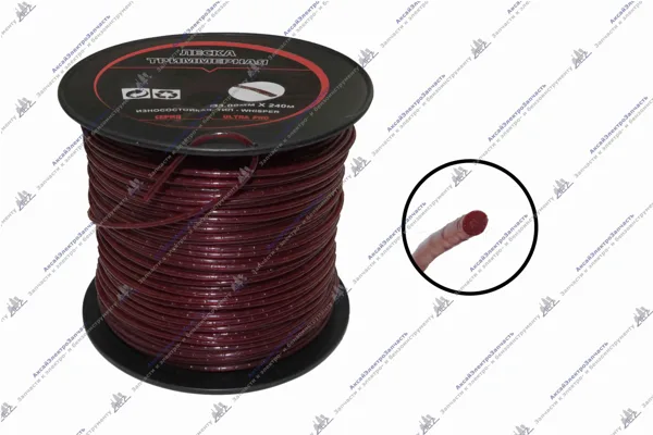 Леска триммерная сечение семиугольник серии ULTRA PRO 3,00мм(240м) WHISPER