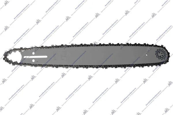 Пильная шина (+2цепи) подходит для PATRIOT 18 PROFESSIONAL  45см(0,325/1,5) 72зв