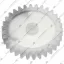 Шестерня ПОЛЯРИС средняя PMG 1835 64/24 (арт. 42с)