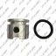 Поршень, подходит для Bosch 11E, в комплекте с кольцом