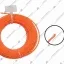 Леска триммерная AEZ сечение витой квадрат серии ULTRA PRO TWISTOP 2,40мм(15м) стикер