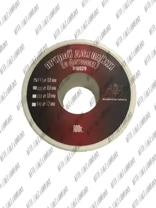 Припой для пайки с флюсом 100 грамм: 0,6