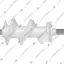 Шнек ТЕФАЛЬ пласт. L-128 (40в)