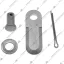 Ножи косилки Роторной "Заря" (комплект- 4 шт-шплинта,4-шайбы,4-ножа,4-оси)