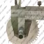 Шестерня привода пластиковая подходит к мясорубкам Panasonic/Polaris D-82 , косой  зуб