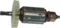 Якорь подходит для перфоратора КИТАЙ/ RH38MX (580) 1050Wt, d - пакета 46,5, 6 зубов, d- 46.5 мм