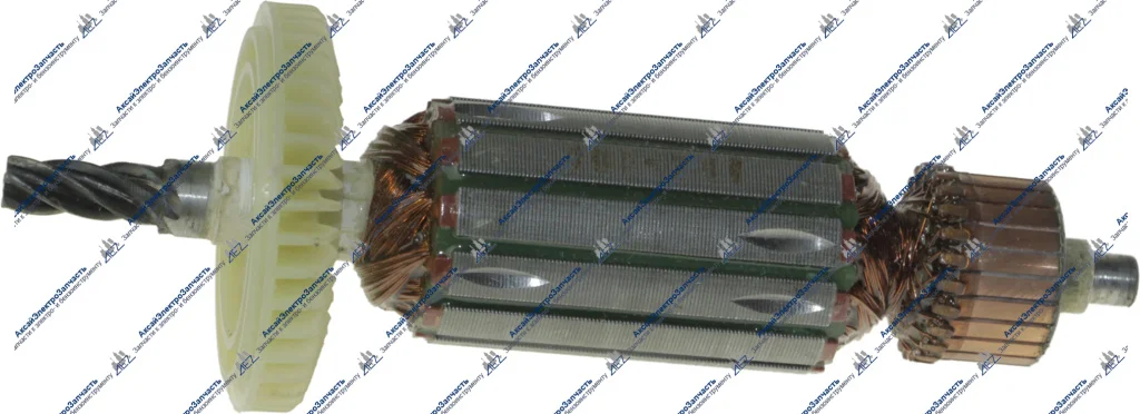 Якорь подходит для Перфоратор ИНТЕРСКОЛ П-710 (подойдет для SPARKY  Е-240, Е-241; БУР -101, БУP-102)