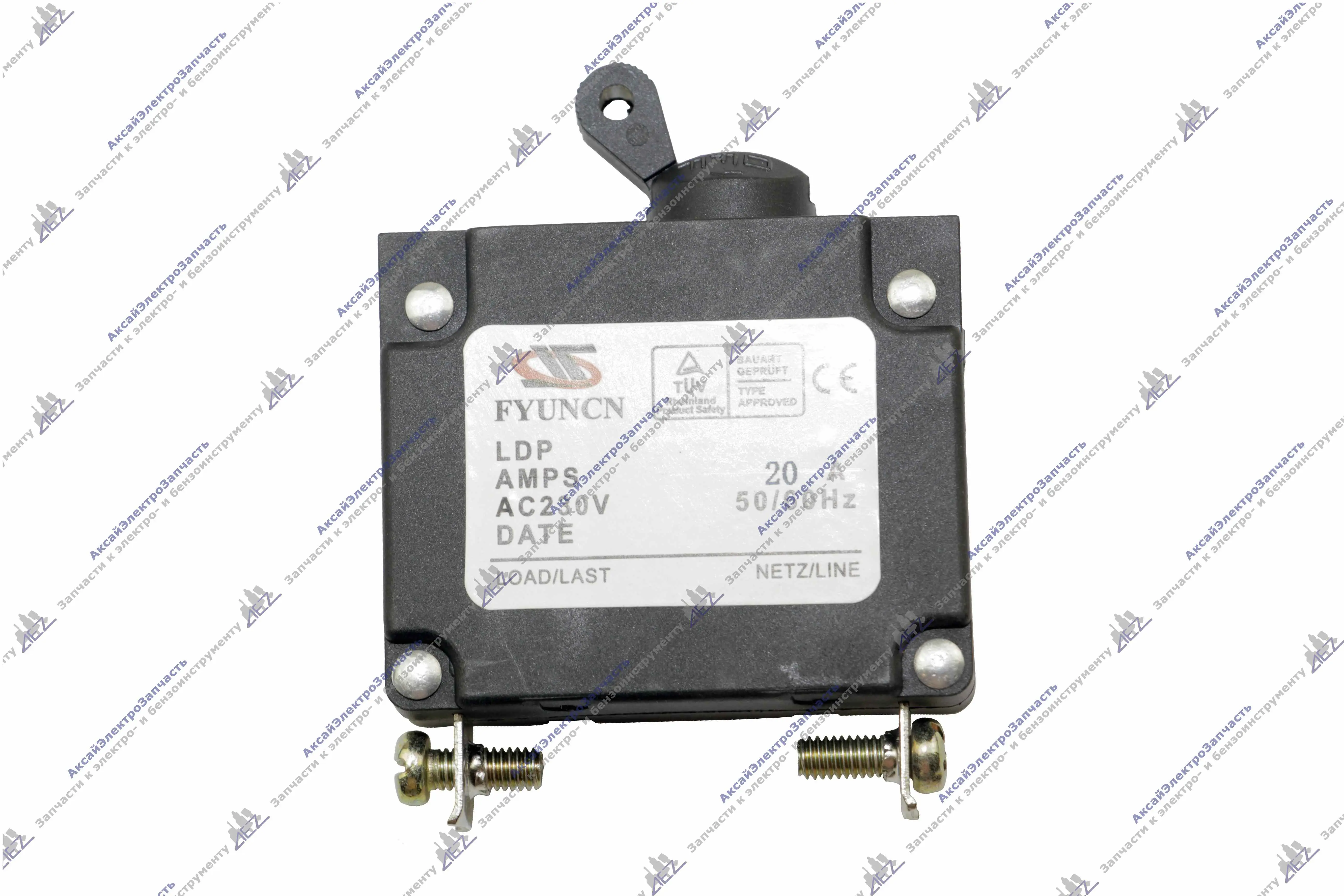 Выключатель -автомат для генератора малый до 3 kw20A