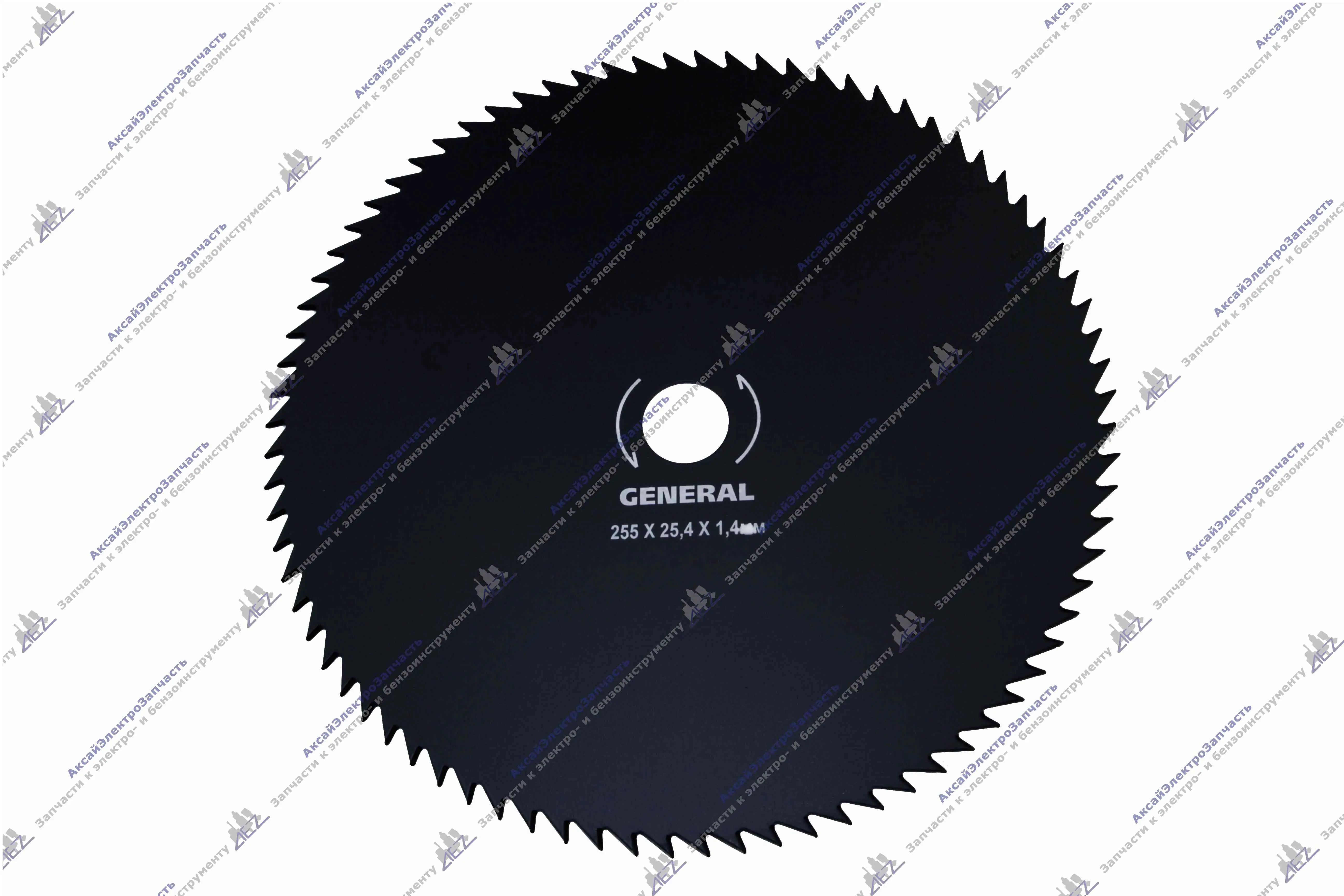 диск для бензокосы 80-ти зубый(уп.картон) 255х25,4х1,4 серия GENERAL