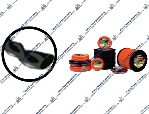 Леска триммерная сечение витой эллипс серии ULTRA PRO TWISTOP 2,40мм(15м)