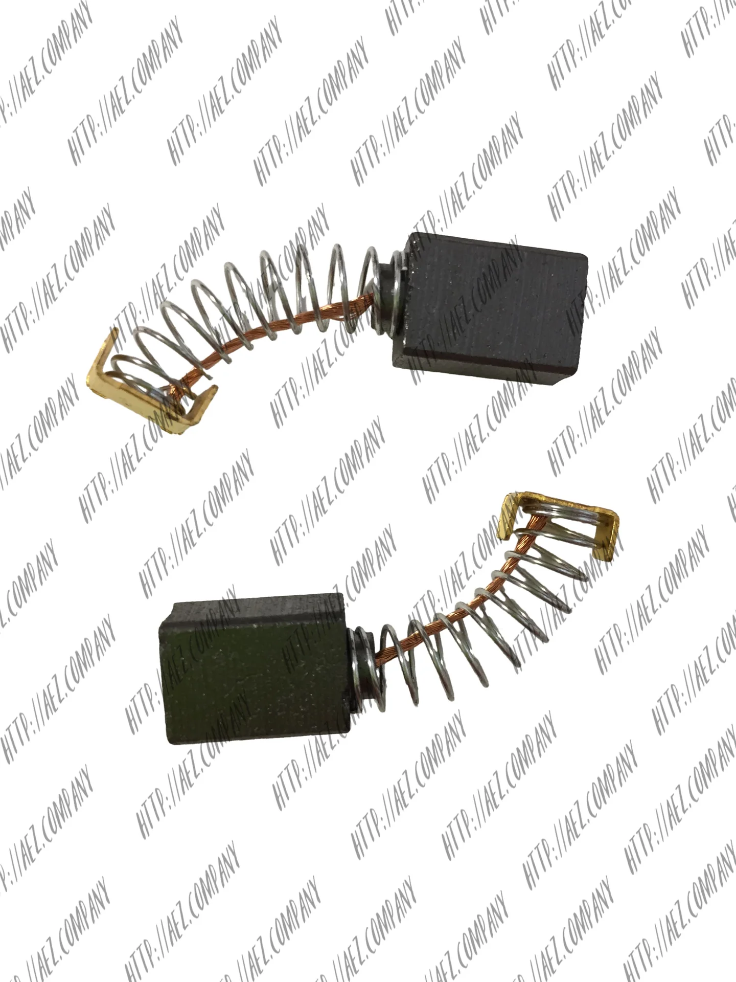 Электроугольная щетка 7х10х14 Поводок, пятак-уши, пружина