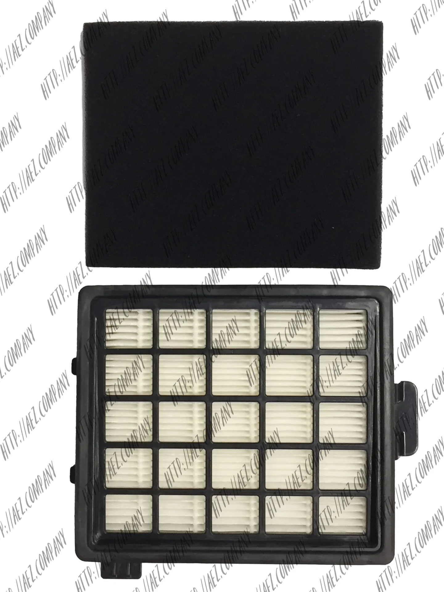 Комплект сменных фильтров подходит для пылесоса PhilipsPowerPro Active FC8140-8149