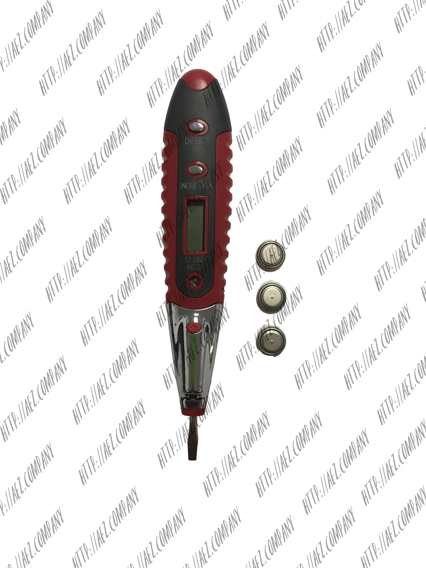 Карандаш мультицифровой тестовый AC DC 12-250