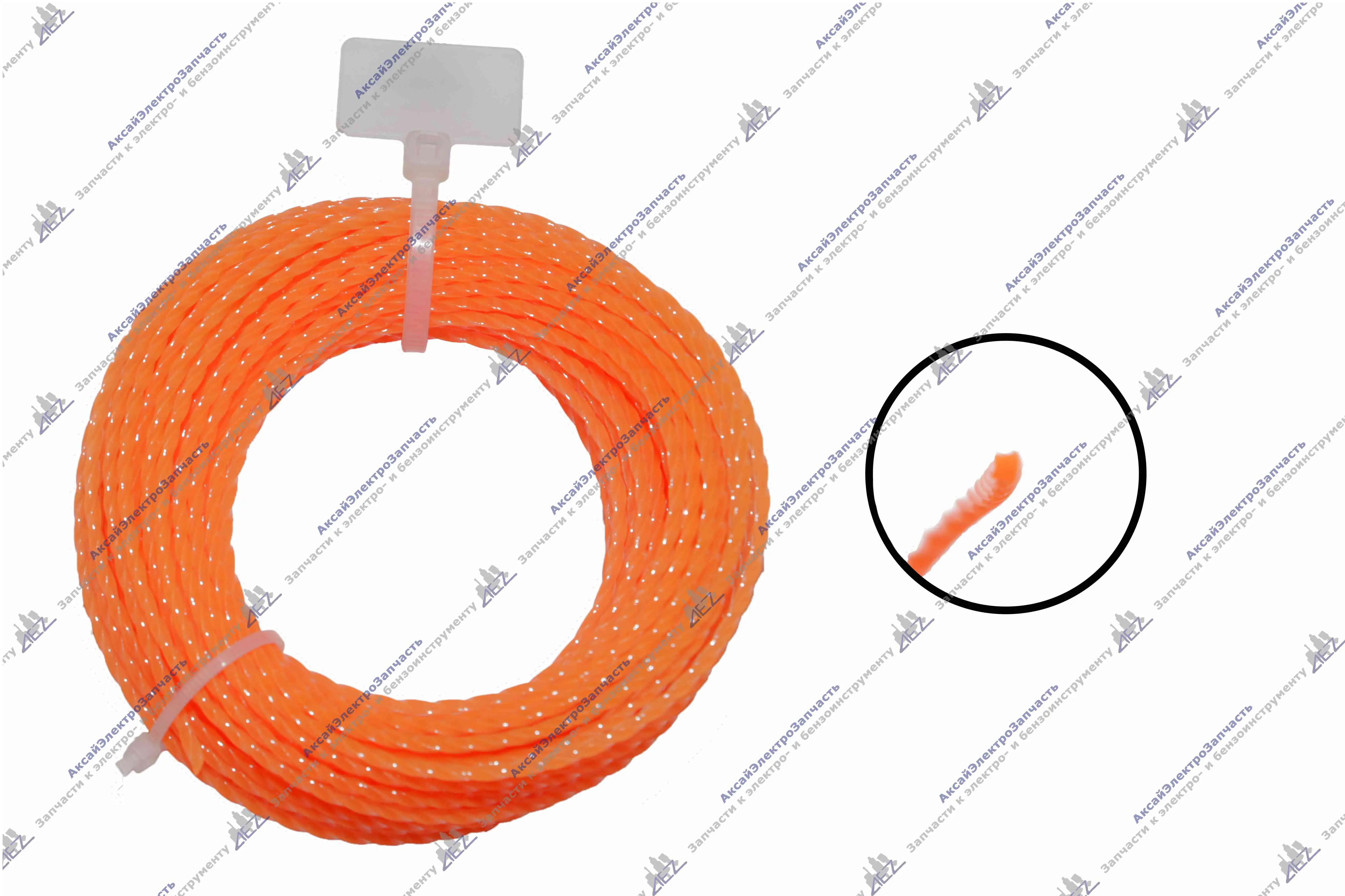 Леска триммерная сечение витой квадрат серии ULTRA PRO TWISTOP 2,00мм(15м)