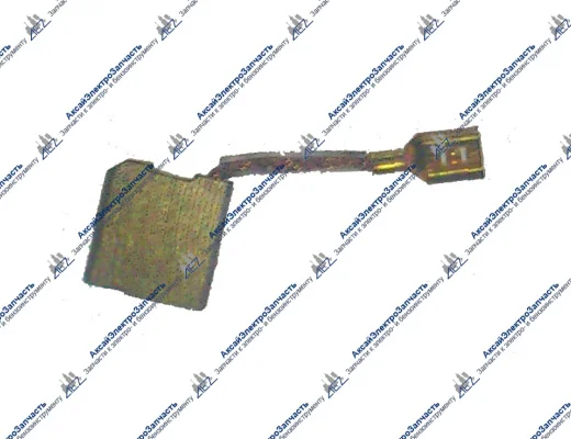 Электроугольная щетка ИНТЕРСКОЛ 6х16х17 Поводок клемма-мама