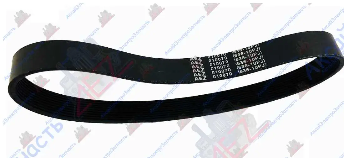 Ремень 636-10PJ имп.рез. (отрезная пила по металлу Pit PCM355-C1,P43553